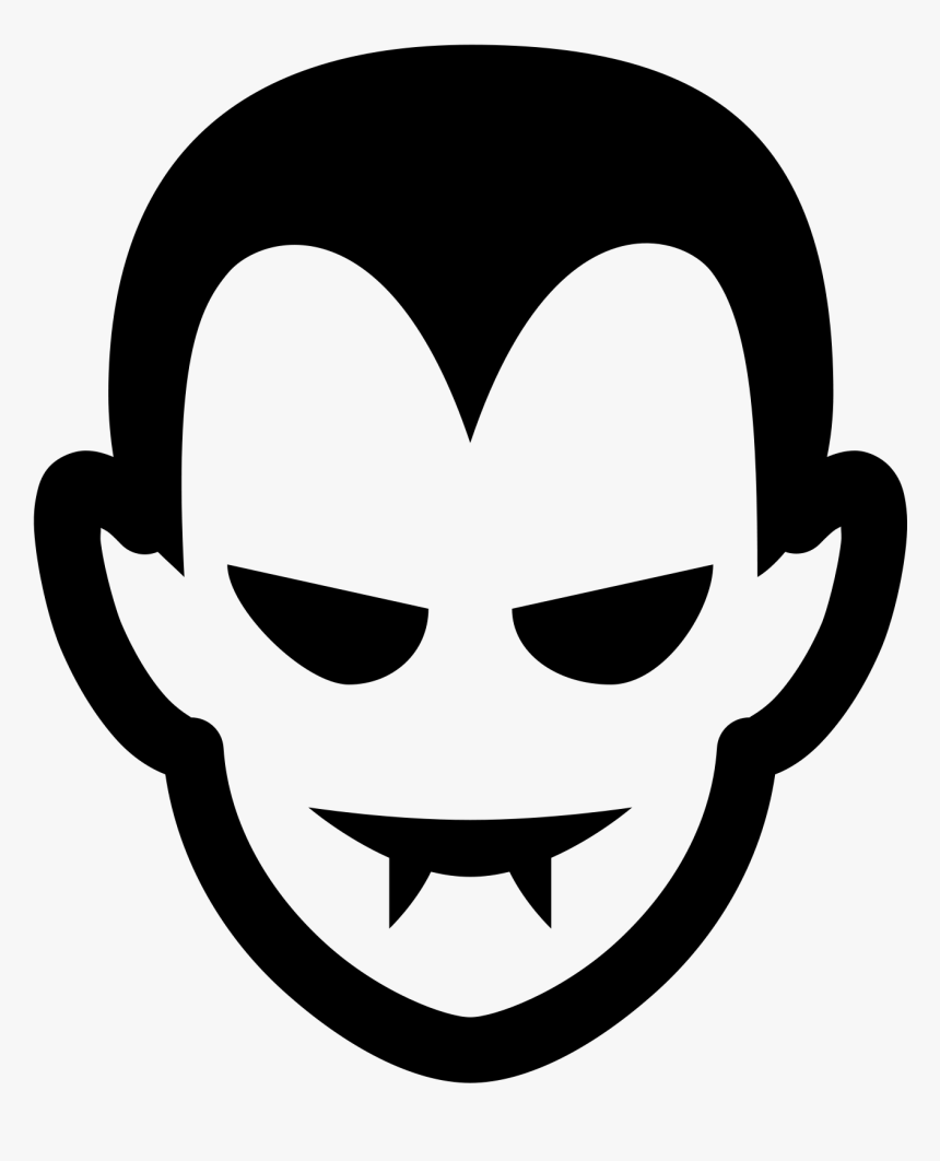 Free Vampire Fangs Tumblr Transparent - Vampire Black And White, HD Png Download, Free Download