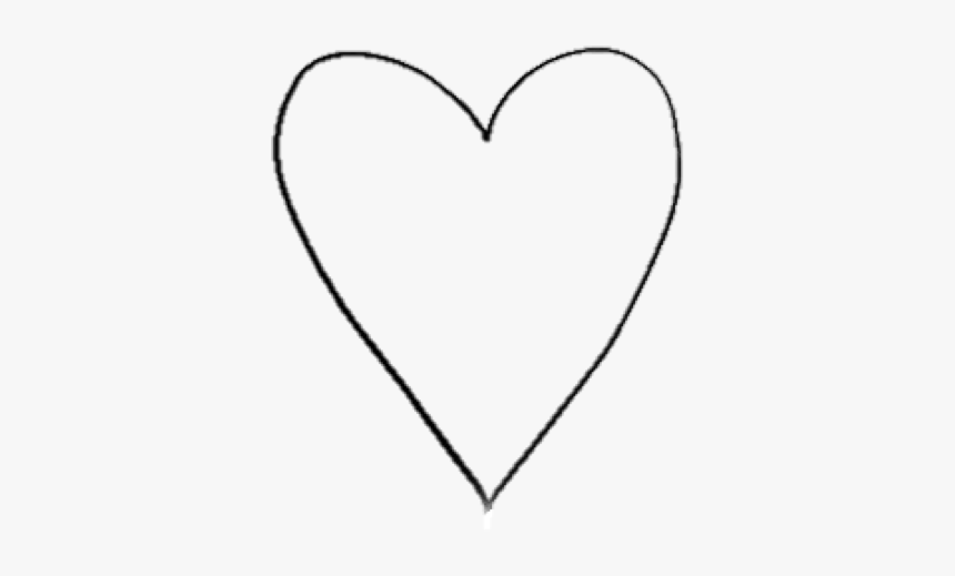 Hearts Png Tumblr - Black And White Transparent Heart, Png Download, Free Download
