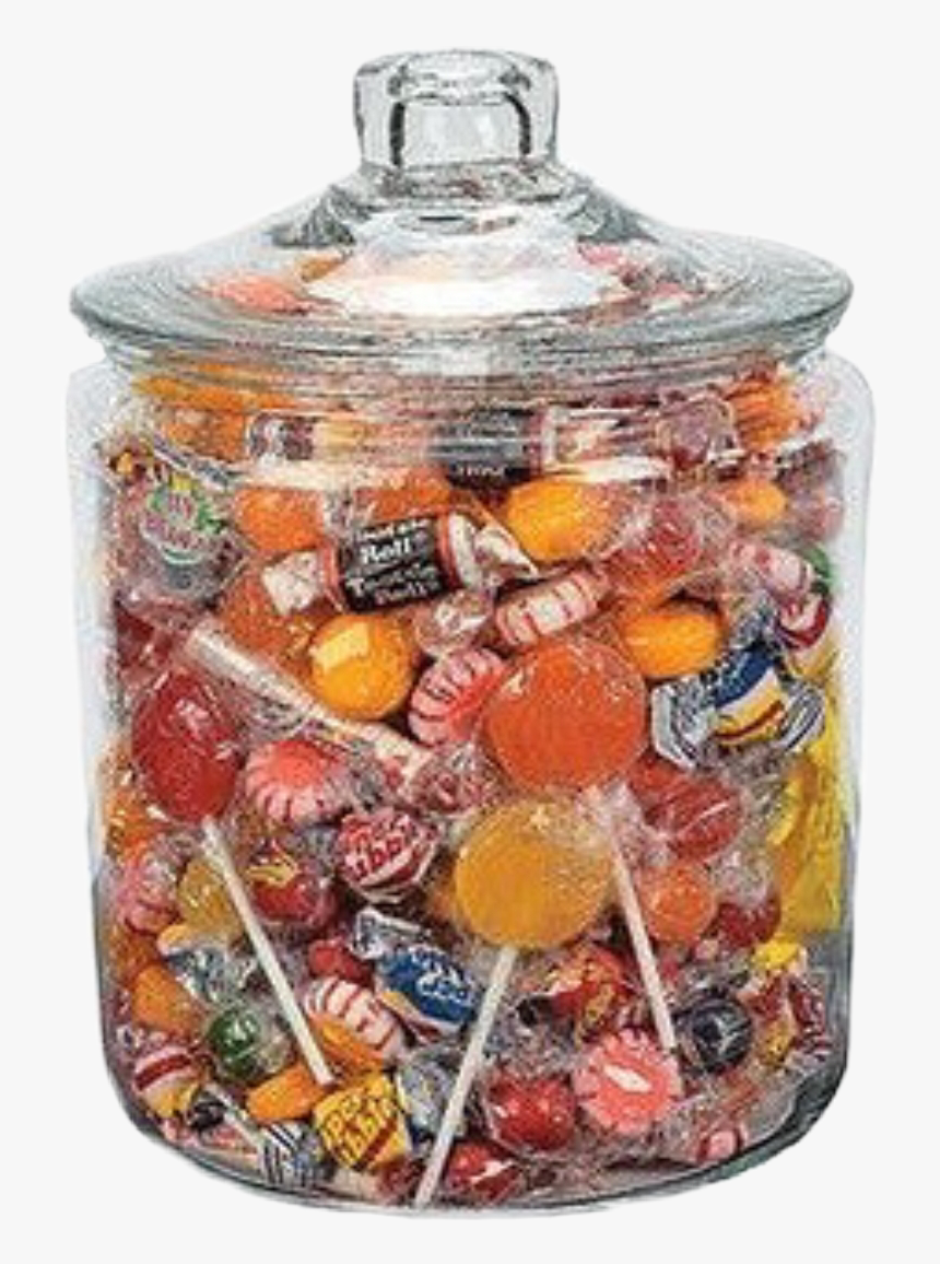 Transparent Jar Of Sweets Clipart - Candy In A Jar Png, Png Download, Free Download