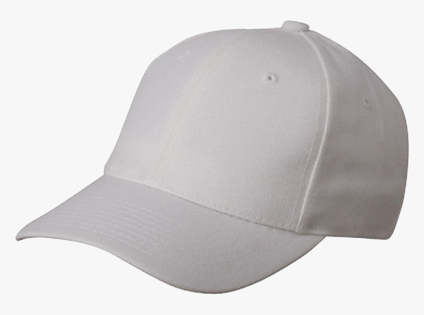 Baseball White Cap - Cap Hat Png, Transparent Png, Free Download