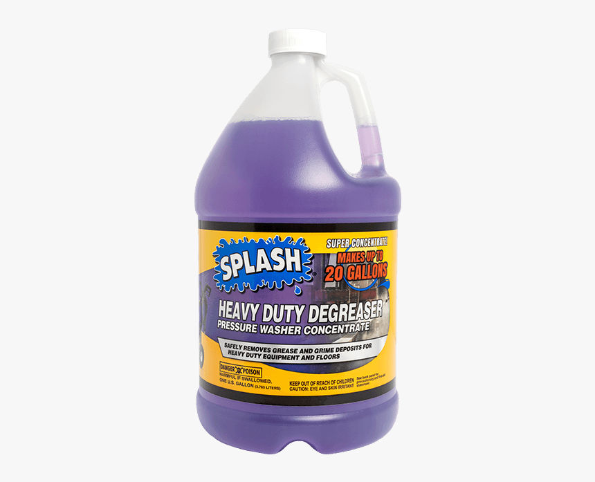 Pressure Washer Cleaner Concentrate Heavy Duty Degreaser - Splash Rv & Marine Antifreeze, HD Png Download, Free Download