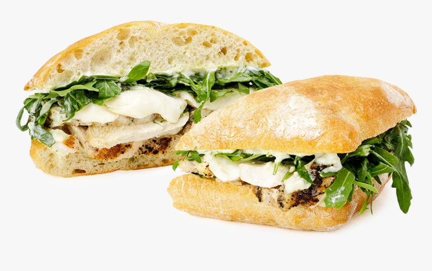 Herb Grilled Chicken Sandwich Lemonade , Transparent - Fast Food, HD Png Download, Free Download