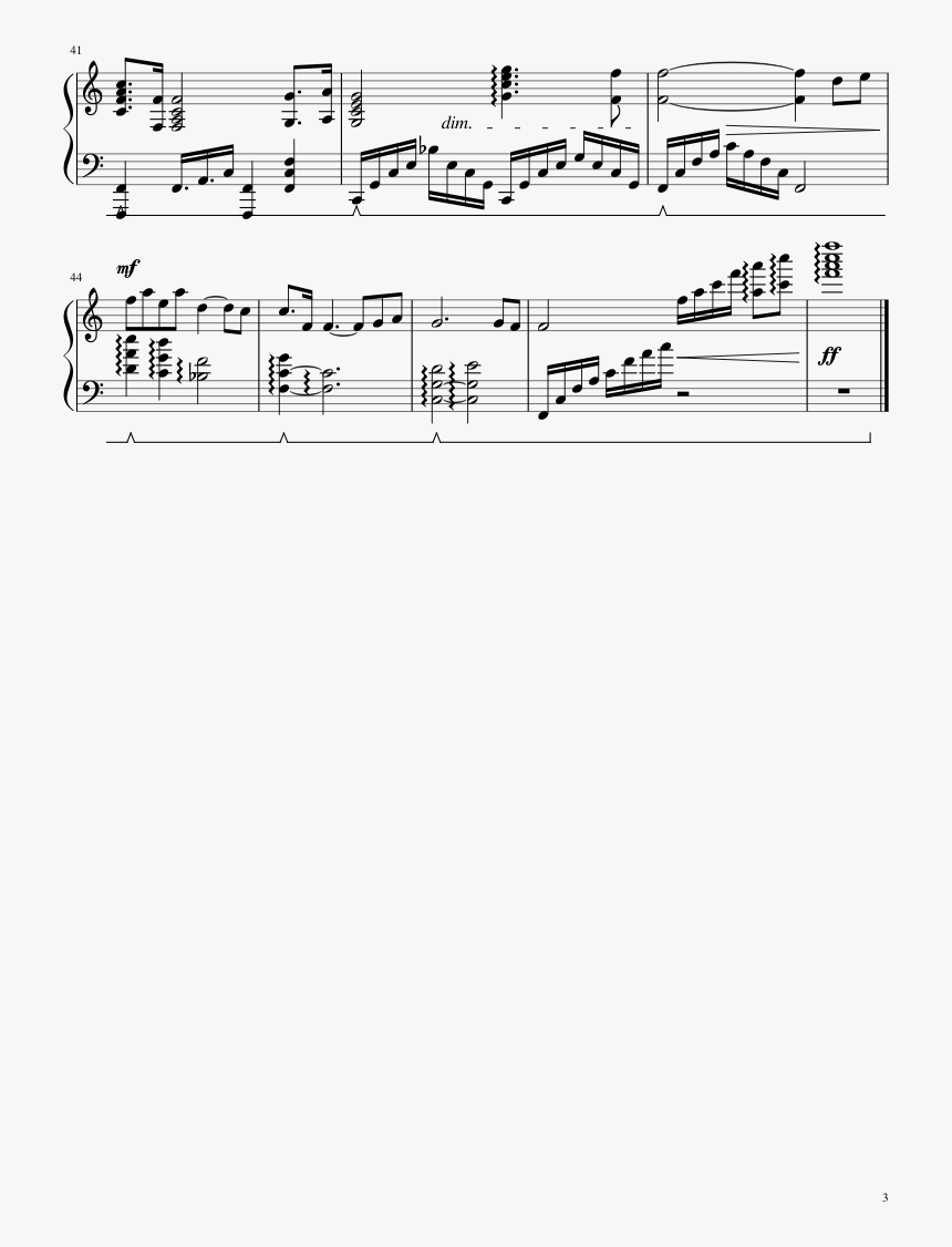 Oracion Pokemon Partitura, HD Png Download, Free Download