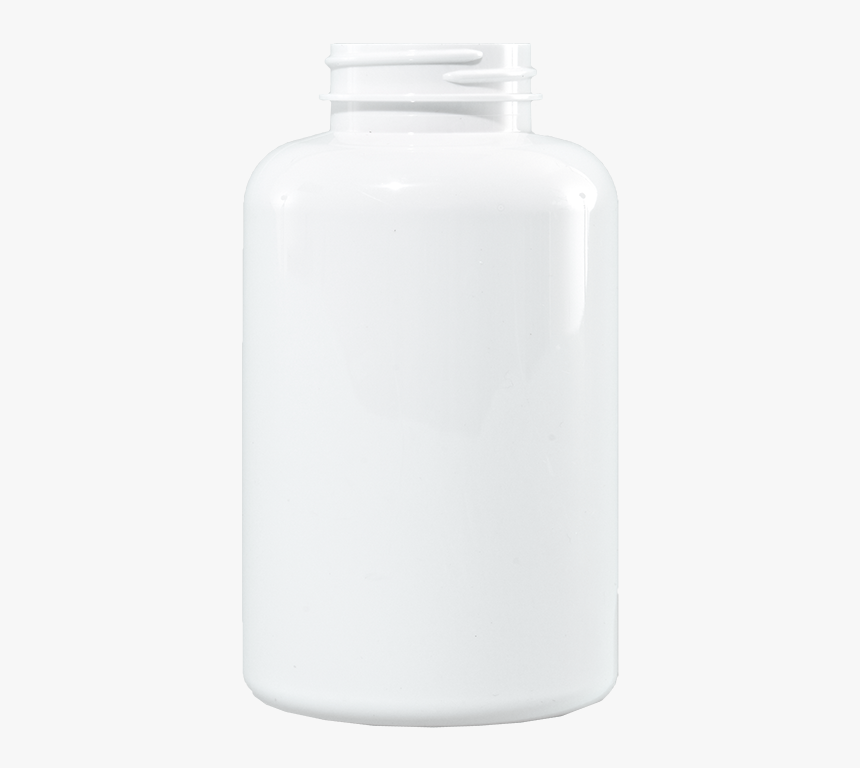 500 Cc White Pet Plastic Packer Bottle, 45-400 - Glass Bottle, HD Png Download, Free Download