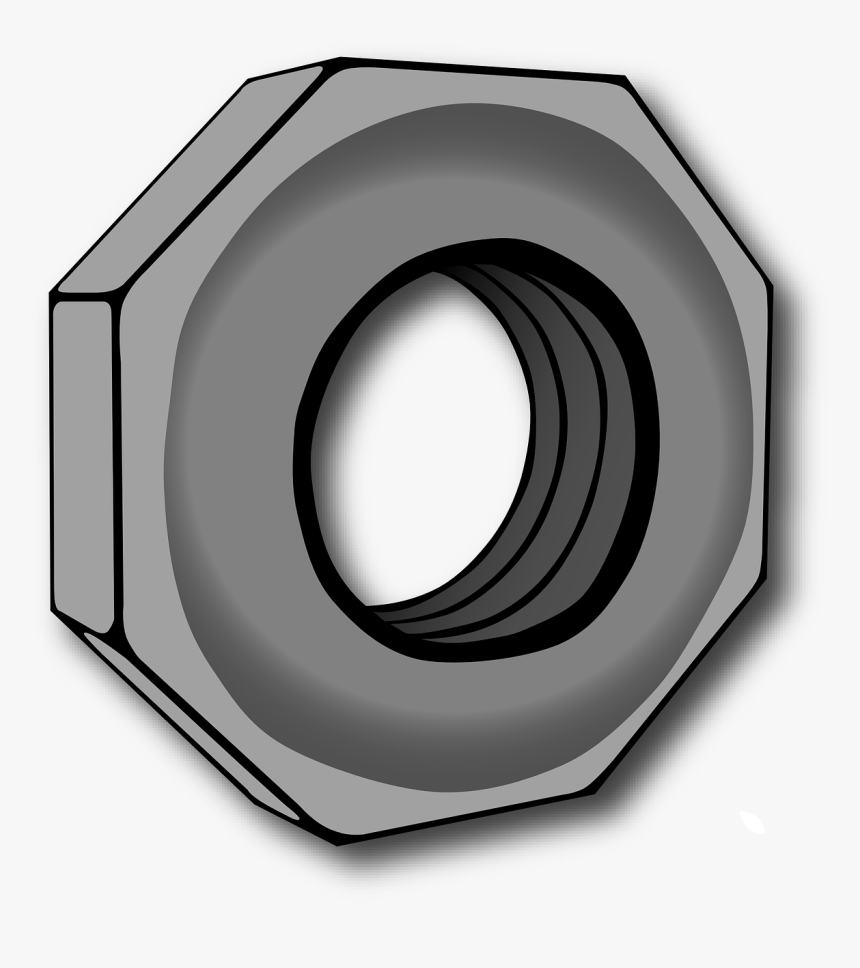 Hex Nut Clip Art, HD Png Download, Free Download