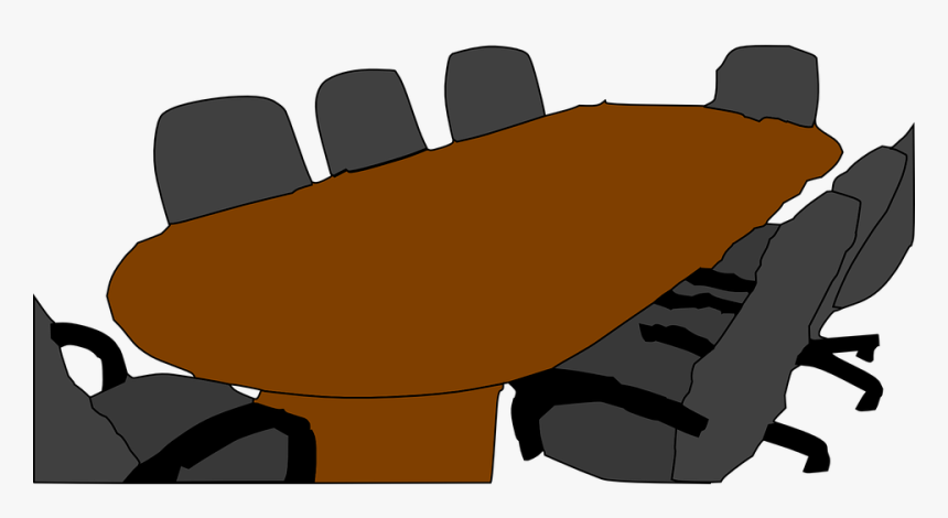 Table, Round, Meeting, Conference, Office - Conference Table Clipart, HD Png Download, Free Download
