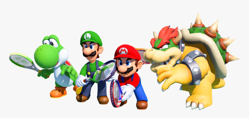 Mario Tennis Aces Transparent Background Png - Mario Tennis Ultra Smash Bowser, Png Download, Free Download