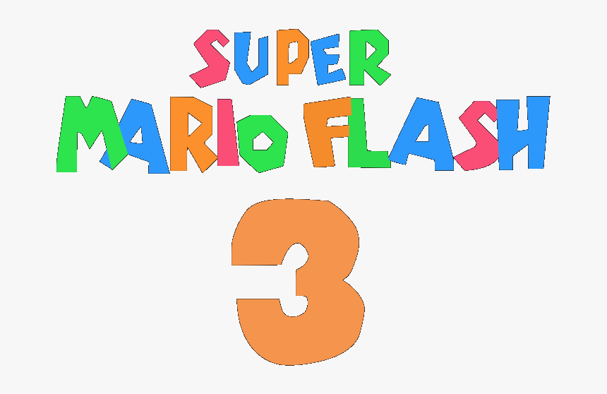 Super Mario Flash 3 Transparent Background, HD Png Download, Free Download