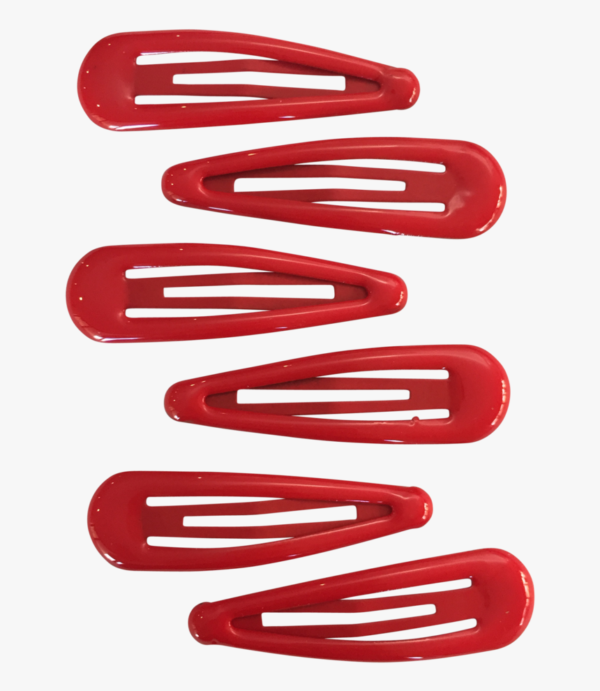 Snap Clips - Red Hair Clips Png, Transparent Png, Free Download
