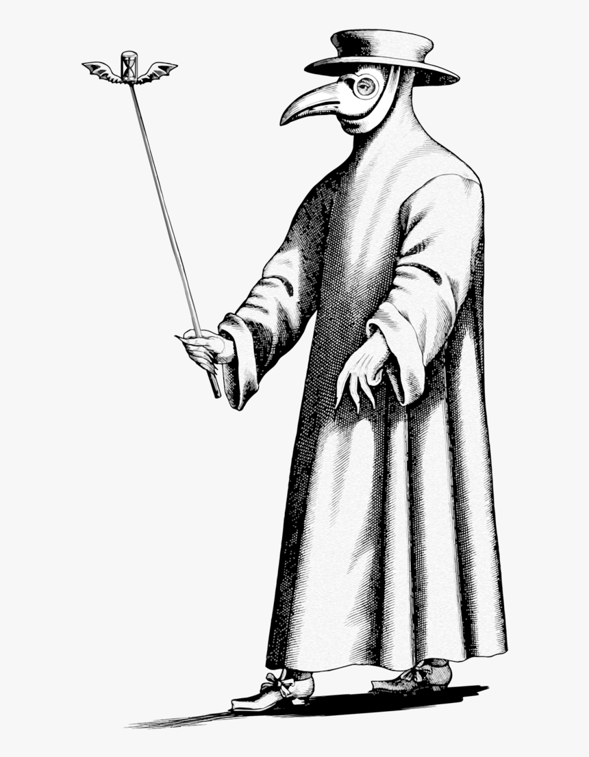 Black Death Plague Doctor, HD Png Download, Free Download