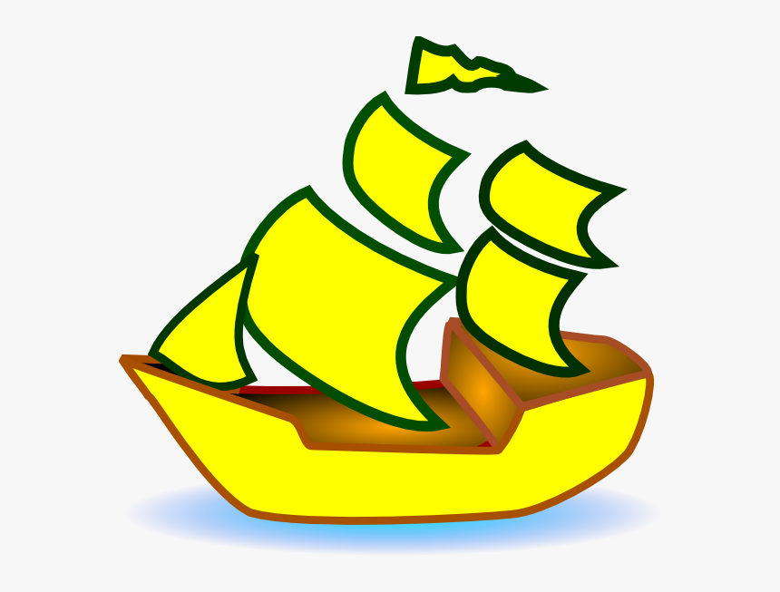 Green Boat Clipart, HD Png Download, Free Download