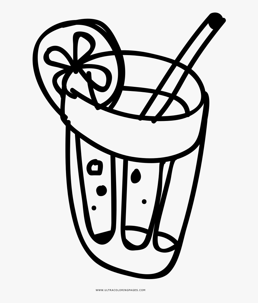 Limonade Coloring Page - Imagenes Para Colorear De Limonada, HD Png Download, Free Download