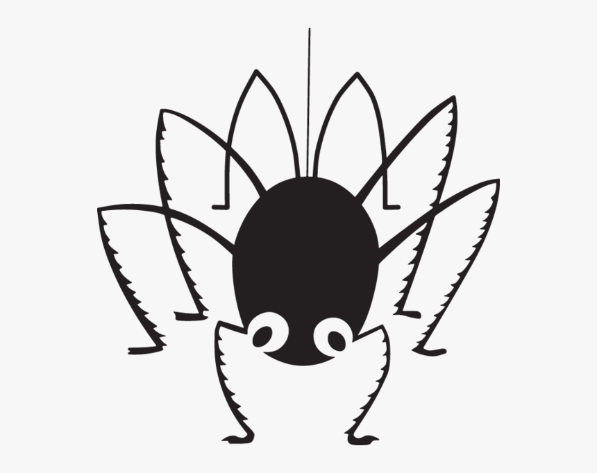 Spider Clipart Black And White, HD Png Download, Free Download