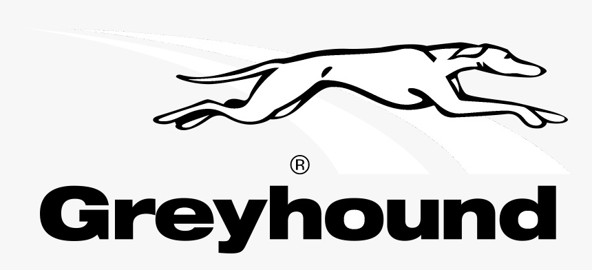 Transparent Greyhound Dog Clipart - Greyhound Logo, HD Png Download, Free Download