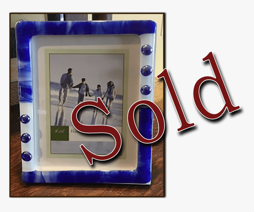 Sold Blue Frame - Picture Frame, HD Png Download, Free Download