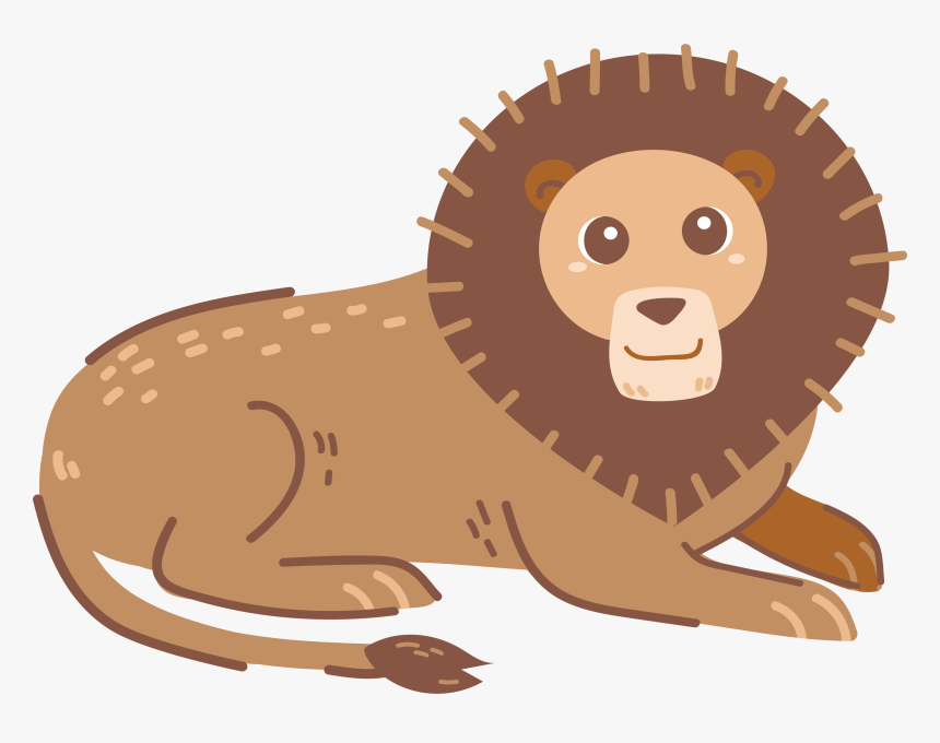 Clip Art Lion Image Cartoon - Lion, HD Png Download, Free Download
