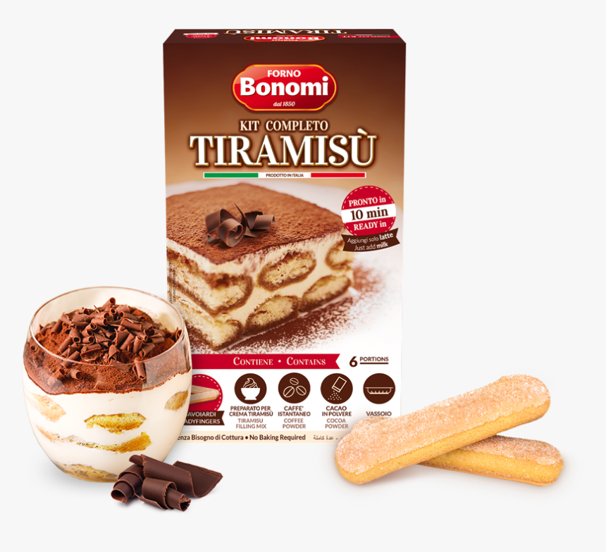 Tiramisù - Complete Kit - Bonomi Tiramisu, HD Png Download, Free Download