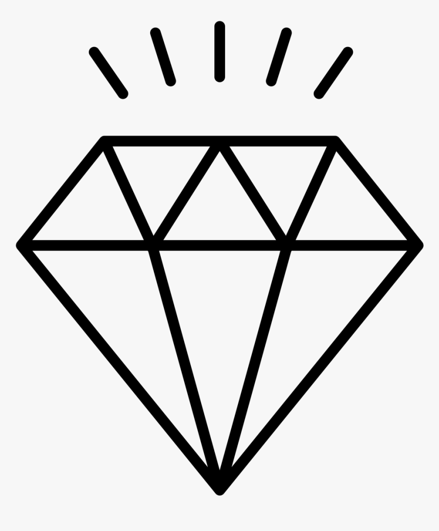 Diamond I Png Icons Clipart , Png Download - Sapphire Icon, Transparent Png, Free Download