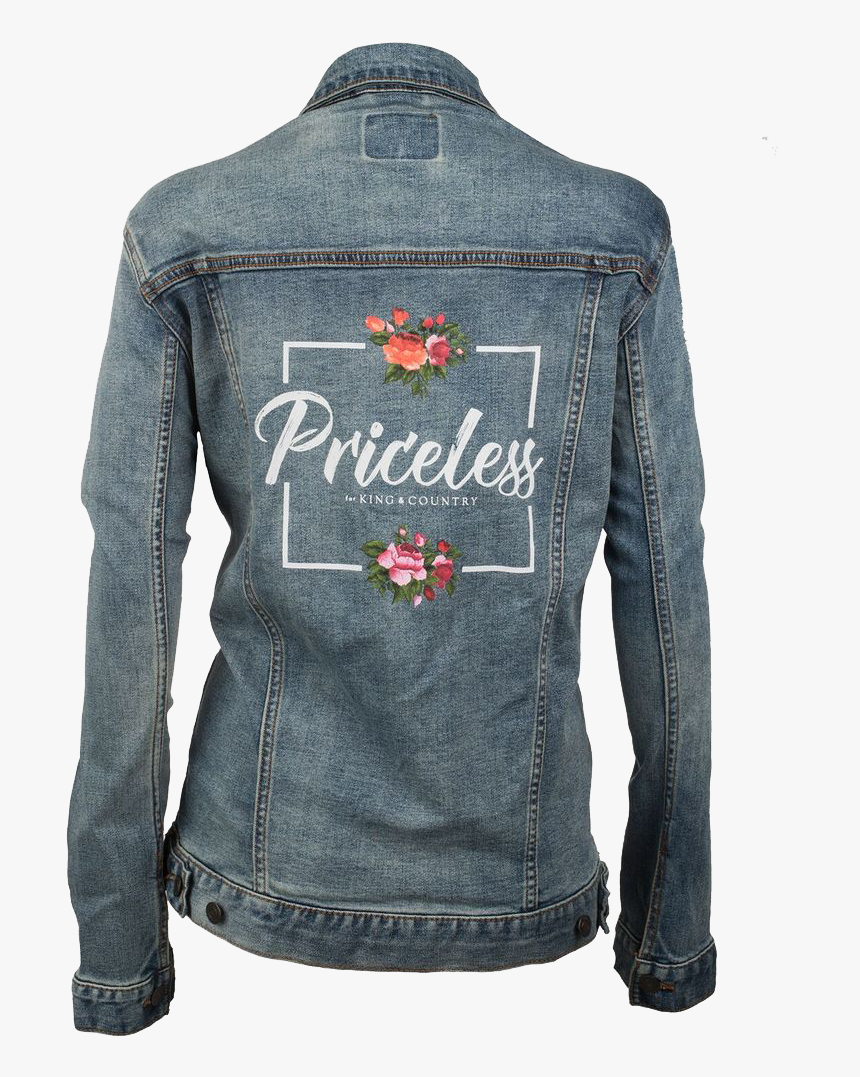 Priceless Denim Jacket - Long-sleeved T-shirt, HD Png Download, Free Download