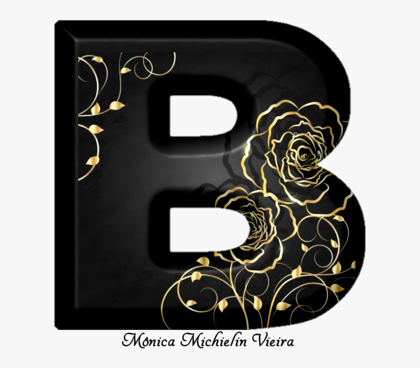Flower Rose Gold Black Background, HD Png Download, Free Download