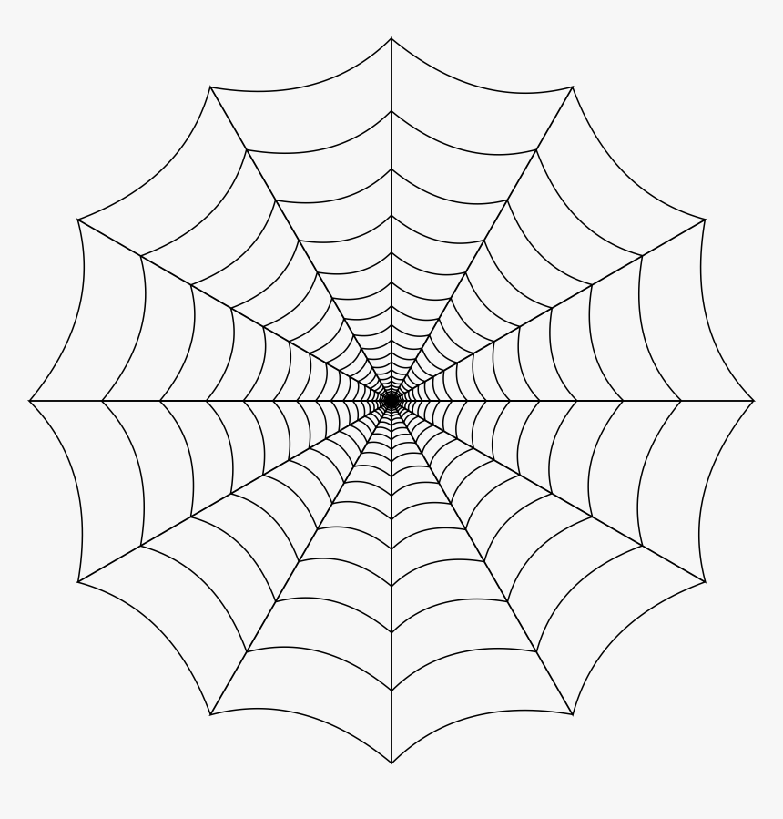 Spider Web Clip Art - Spider Web Clipart Transparent Background, HD Png Download, Free Download