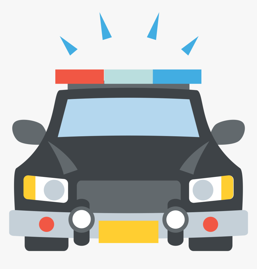Police Car Clipart 18, Buy Clip Art - Animated Police Car Emoji, HD Png Download, Free Download