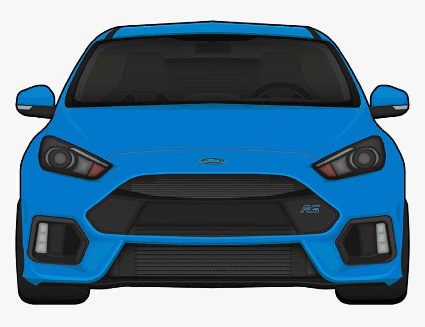 Ford Focus Rs Vector, HD Png Download, Free Download