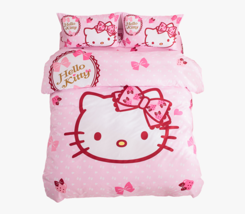 Download Hello Kitty With Bows Duvet Cover Set Hello Kitty Svg Silhouette Hd Png Download Kindpng SVG, PNG, EPS, DXF File