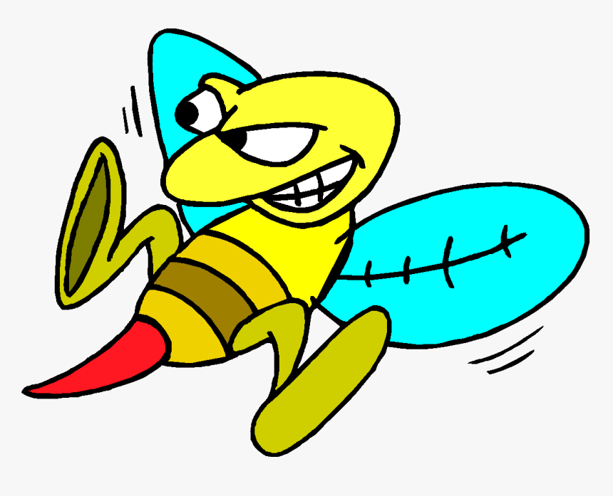 Sting Like A Bee Clipart - Float Like A Butterfly Sting Like A Bee Cartoon, HD Png Download, Free Download