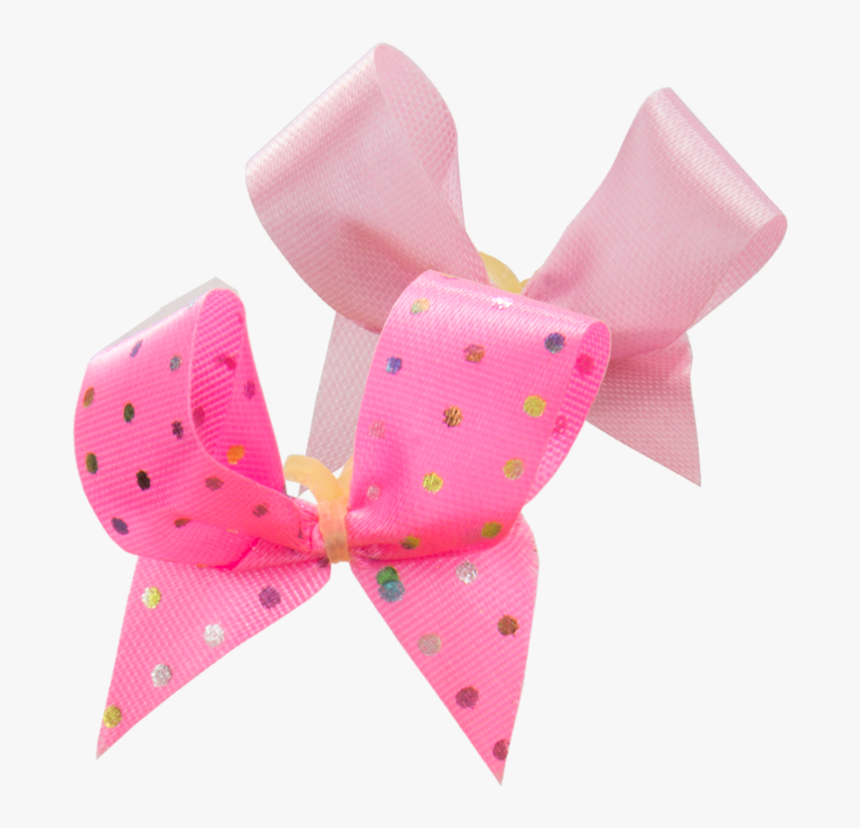 Clip Art Pink Bows - Polka Dot, HD Png Download, Free Download