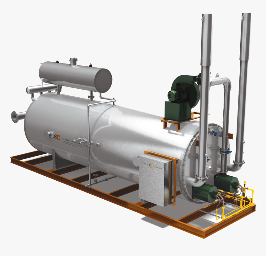 Process Bath Heater - Water Bath Heating Pipeline, HD Png Download, Free Download