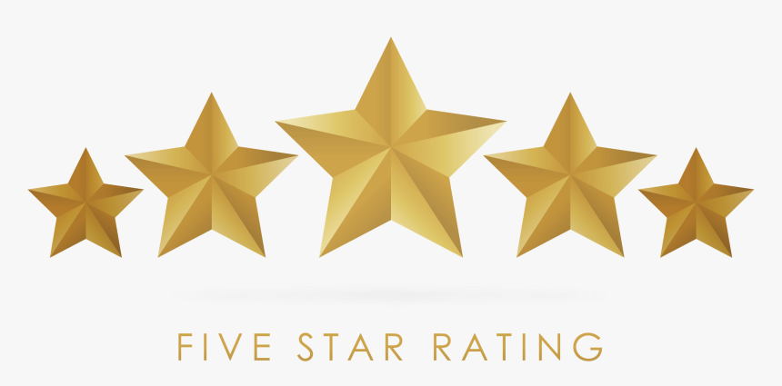 5 Star Rating Vector, HD Png Download, Free Download