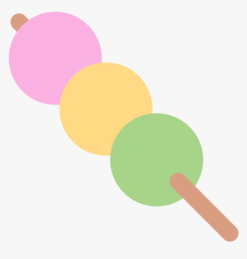 Dango, Japanese, Dessert, Skewer, Stick, Sweet, Food, - Food On Stick Emoji, HD Png Download, Free Download