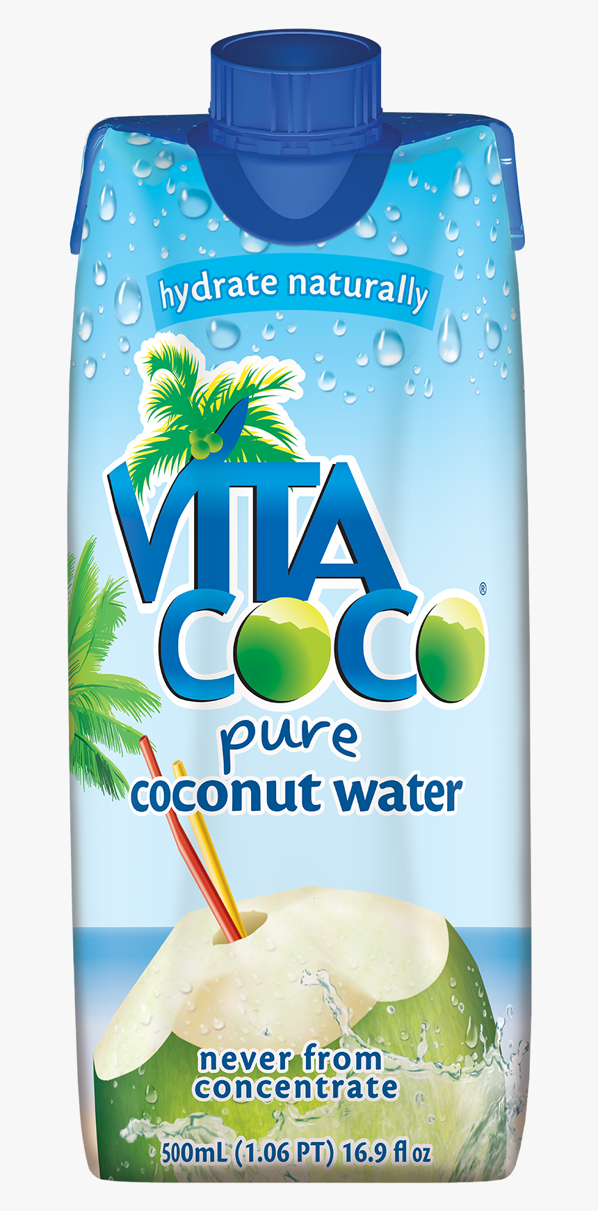 Original - Vita Coco Coconut Water, HD Png Download, Free Download