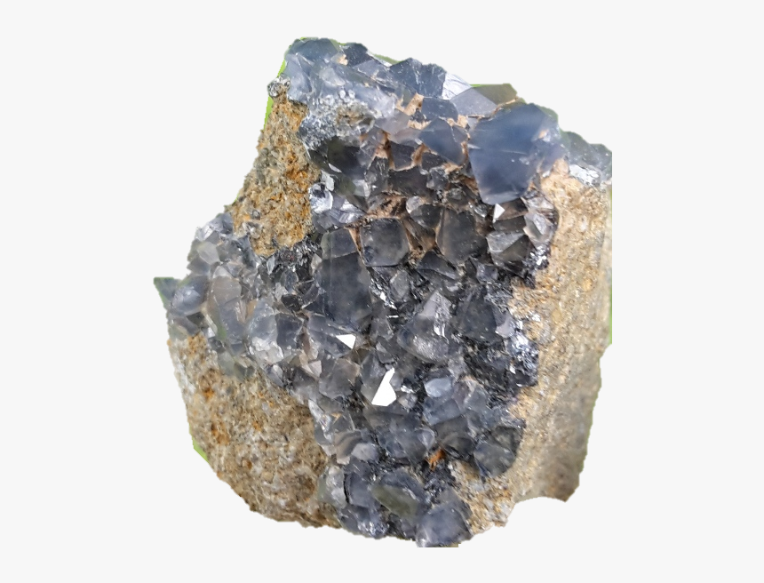 Blue Quartz Crystals - Crystal, HD Png Download, Free Download