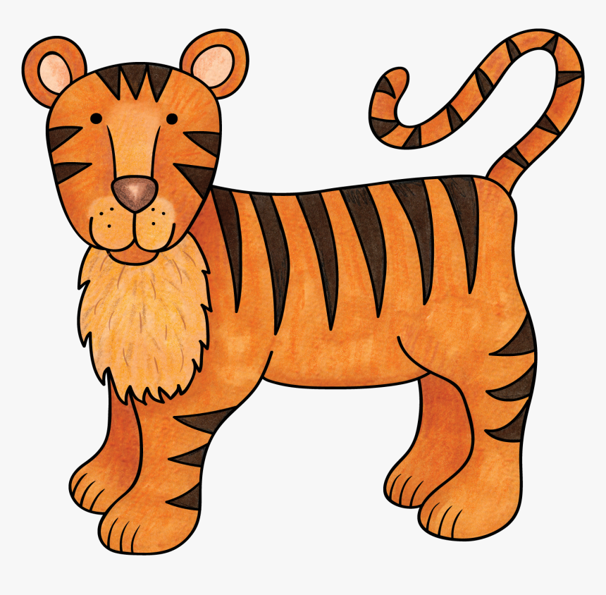 November-focus Like A Tiger - Cartoon, HD Png Download, Free Download