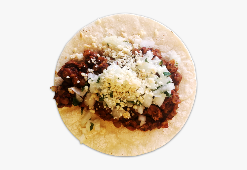 Lentils Al Pastor - Corn Tortilla, HD Png Download, Free Download