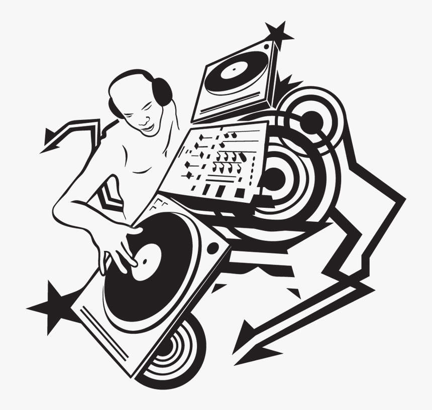 Disc Jockey Clipart - Dj Music Clip Art, HD Png Download, Free Download