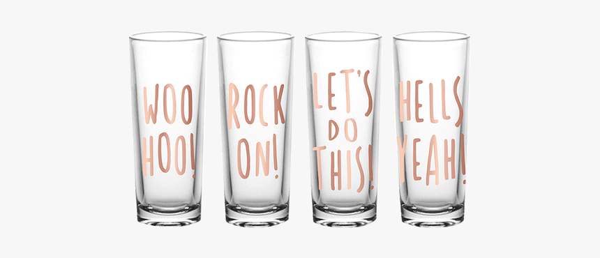 Slant Woo Hoo Shot Glasses - Pint Glass, HD Png Download, Free Download