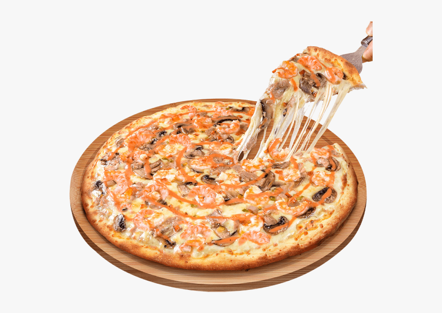 Camarones Y Mariscos - Pizza Camarones Png, Transparent Png, Free Download