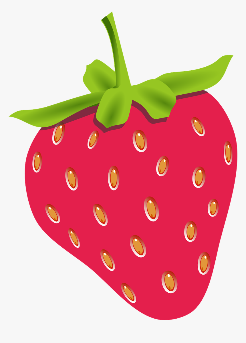 Strawberry, Fruit, Red, Ripe, Berry, Sweet, Vitamins - Strawberry Png Cartoon, Transparent Png, Free Download