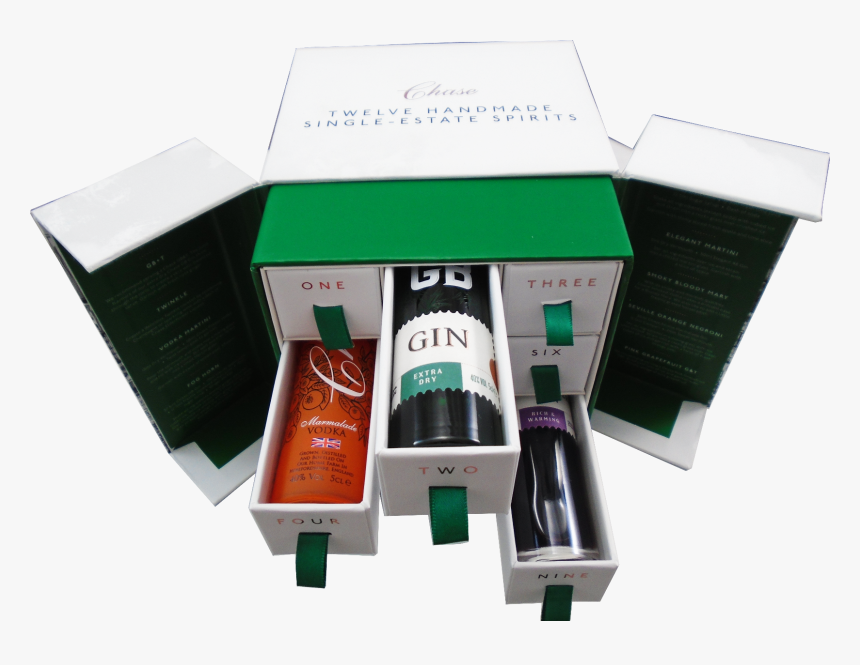 Chase Twelve Single-estate Spirits Gift Box, 12 X 5cl - Carton, HD Png Download, Free Download