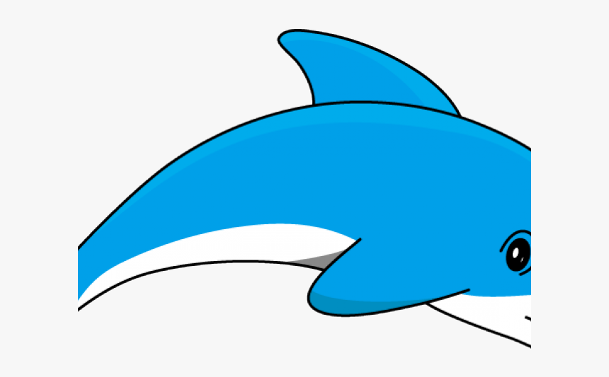 Free Download Clip Art Transparent Background - Transparent Background Dolphin Clip Art, HD Png Download, Free Download