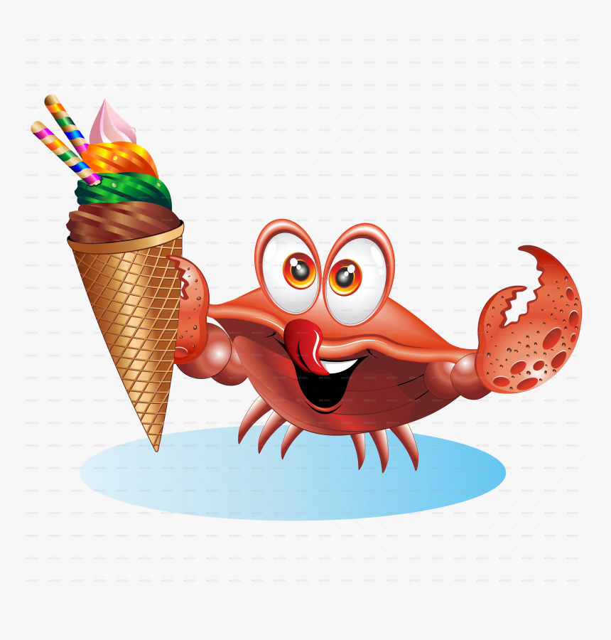 Crab Drinking Clipart, HD Png Download, Free Download