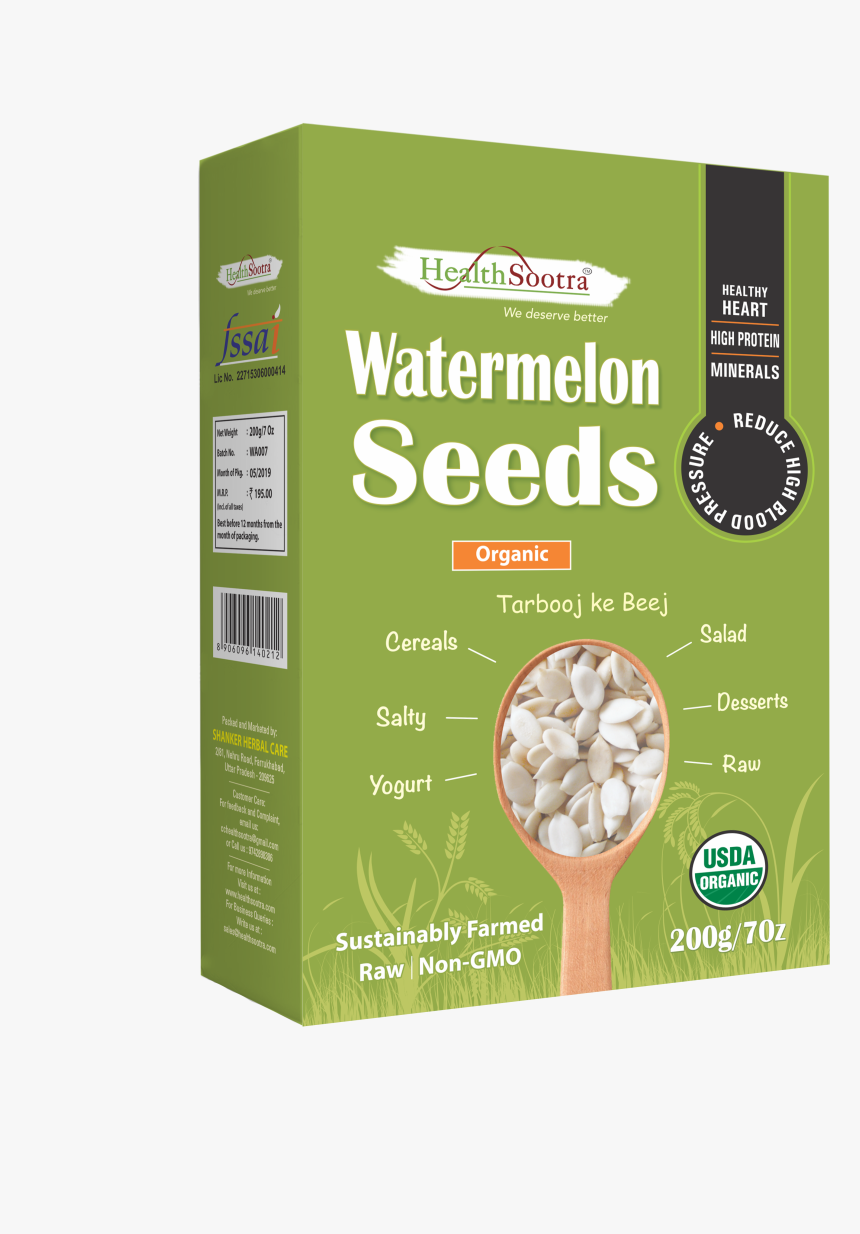 Watermelon-seeds - Arborio Rice, HD Png Download, Free Download