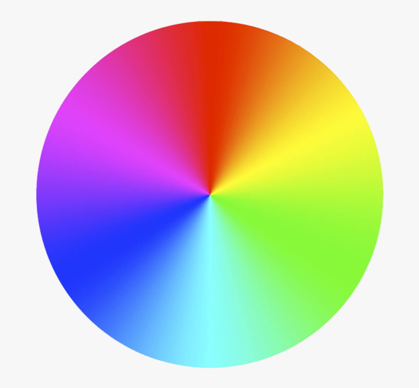 Círculo Cromático - Rainbow Gradient Circle, HD Png Download, Free Download