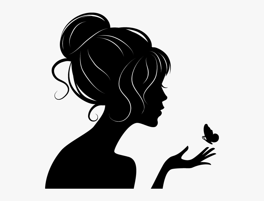 Beautiful Girl Silhouette, HD Png Download, Free Download