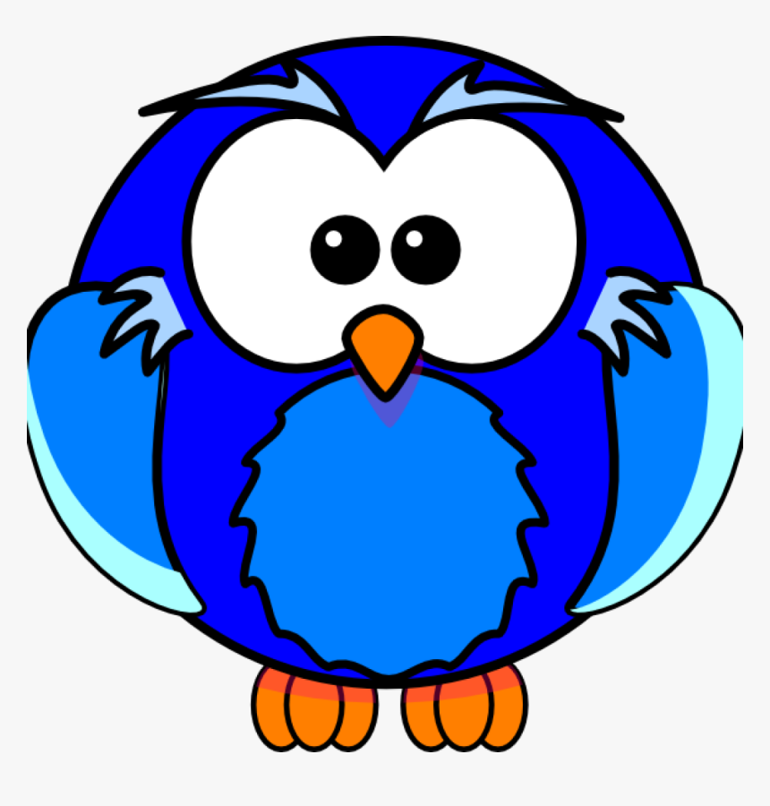 Blue Owl Clip Art Blue Owl Clip Art At Clker Vector - Nocturnal Animals Clip Art, HD Png Download, Free Download