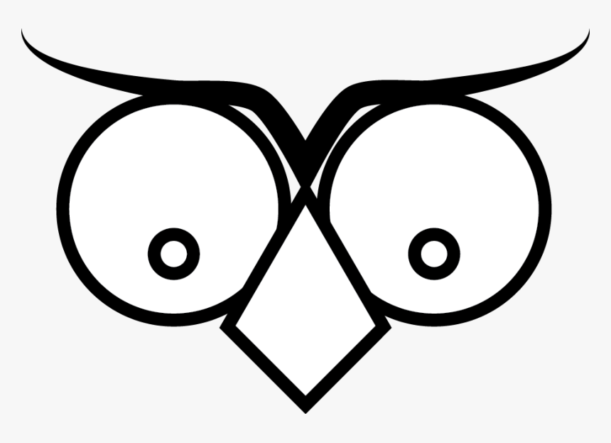 Owl Face Logo - Circle, HD Png Download, Free Download