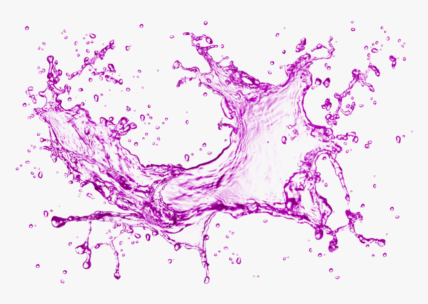 #splash #water #pink #origfte #freetoedit - Transparent Background Water Splash Clipart, HD Png Download, Free Download